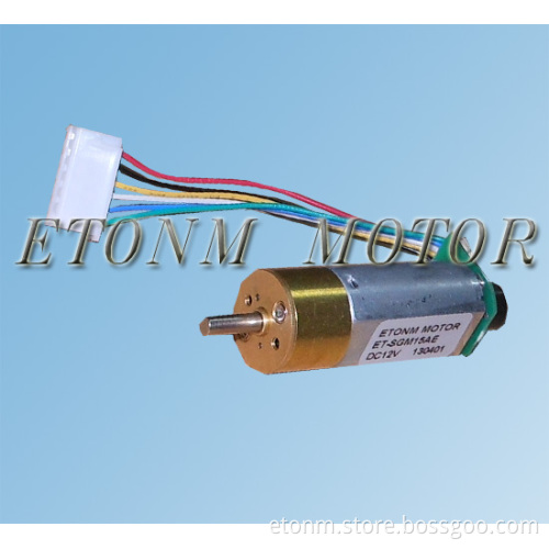 samll dimension dc gear motor